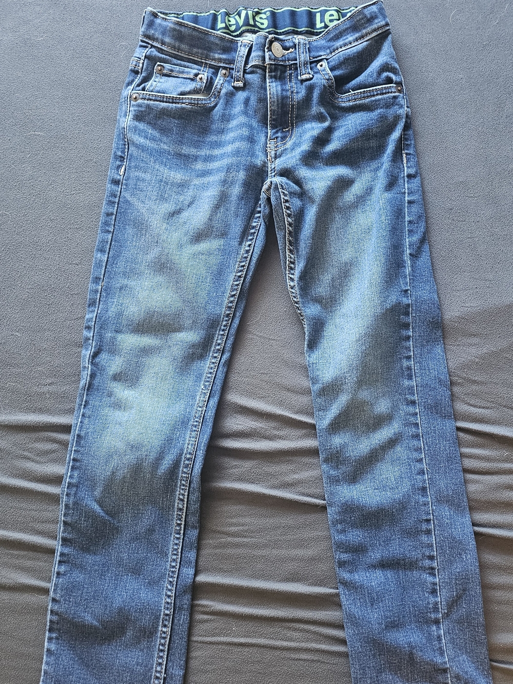 Levi's Kids Medium Blue Denim Jeans with Logo Waistband